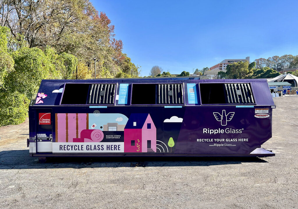 In Celebration of America Recycles Day, Ripple Glass Partners with Owens Corning to expand Glass Recycling Program in Atlanta